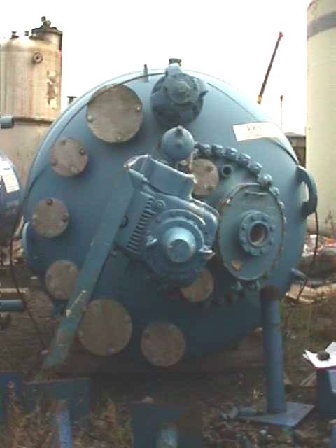 IPP# 32923, 5,678 L (1,500 gallons)  Glasslined Batch-Type Agitated Reactor For Sale