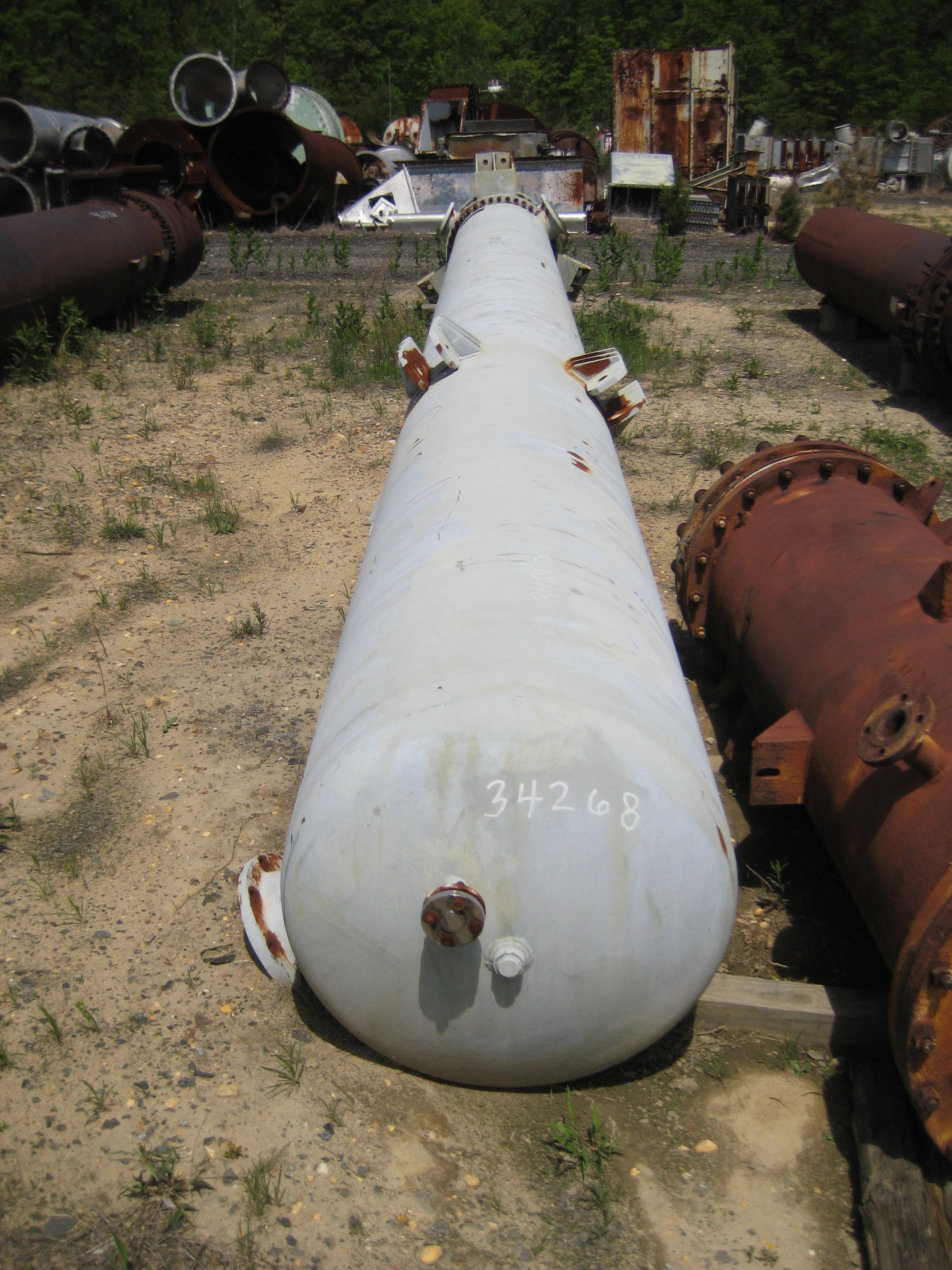 IPP# 34268, 367.6 m² (3,957 ft²) Unused Stainless Steel 304 Shell and Tube Heat Exchanger For Sale