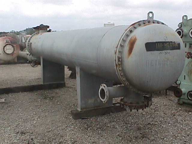 IPP# 37981, 299.1 m² (3,220 ft²)  Carbon Steel Shell and Tube Heat Exchanger For Sale