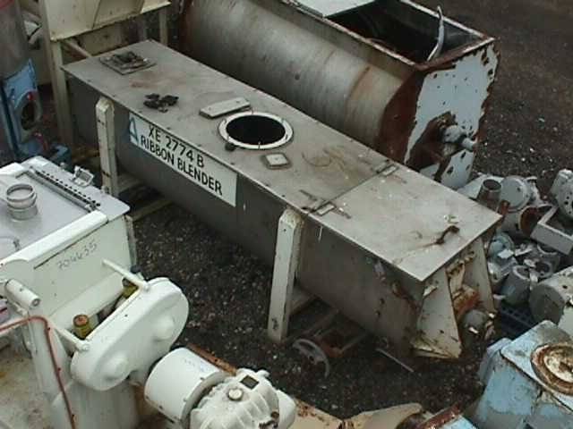 IPP# 39335, 0.99 m3 (35 ft3)  Stainless Steel 316  Mixer-Ribbon & Paddle For Sale