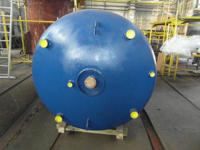 IPP# 43741, 1,893 L (500 gallons)  Glasslined Batch-Type Agitated Reactor For Sale