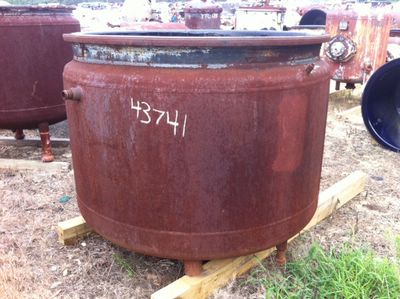 IPP# 43741, 1,893 L (500 gallons)  Glasslined Batch-Type Agitated Reactor For Sale