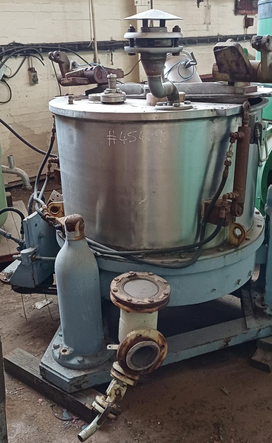 Stainless Steel 316 Heine Manual Discharge-Top Centrifuge-Basket - IPP# 45429