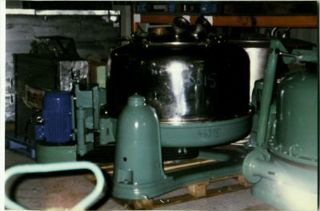  Stainless Steel 316 Manual Discharge-Top Centrifuge-Basket