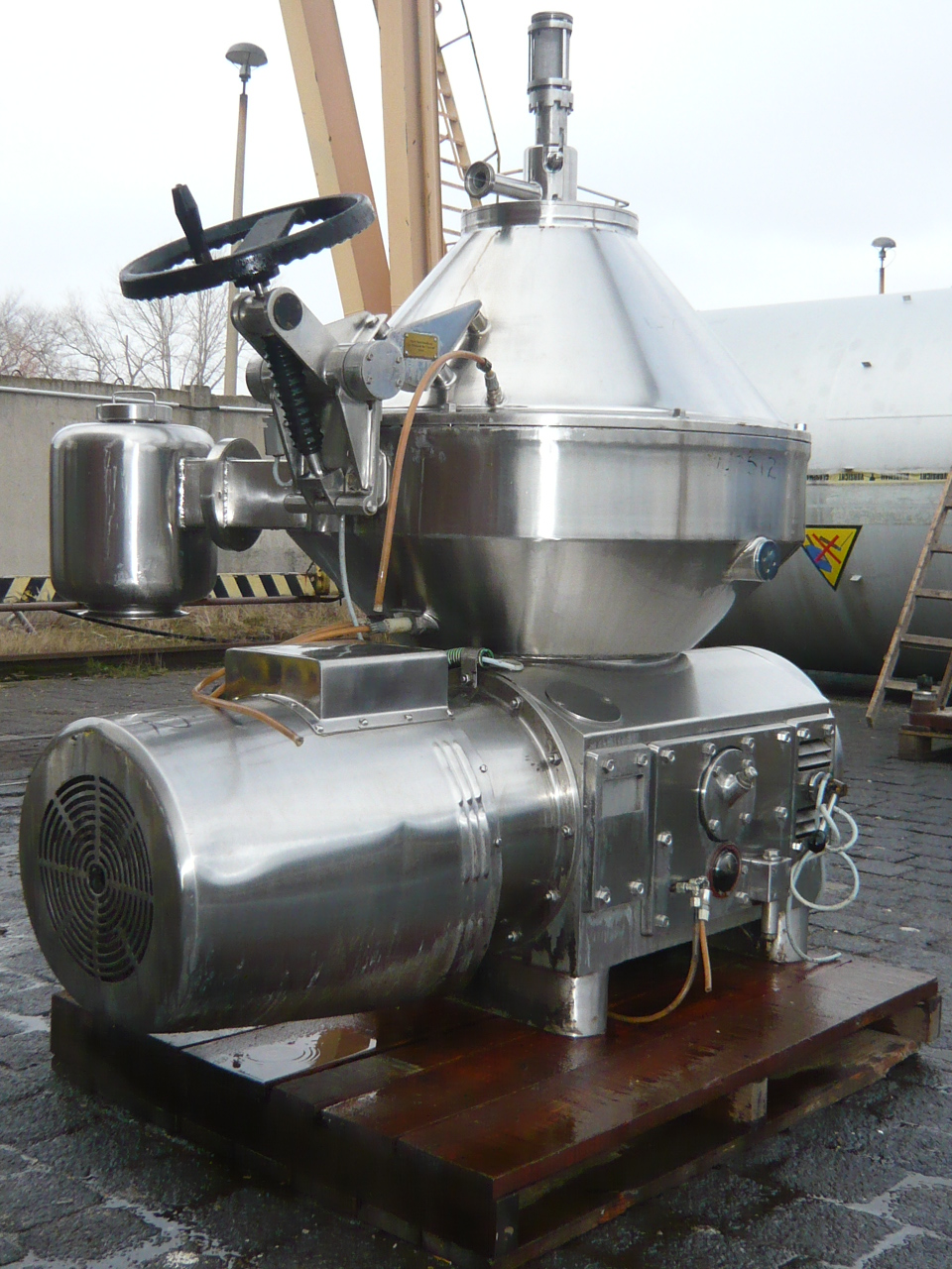 IPP# 47512, 22 kW (29.5 HP)  Stainless Steel Other  Centrifuge-Disc Bowl For Sale