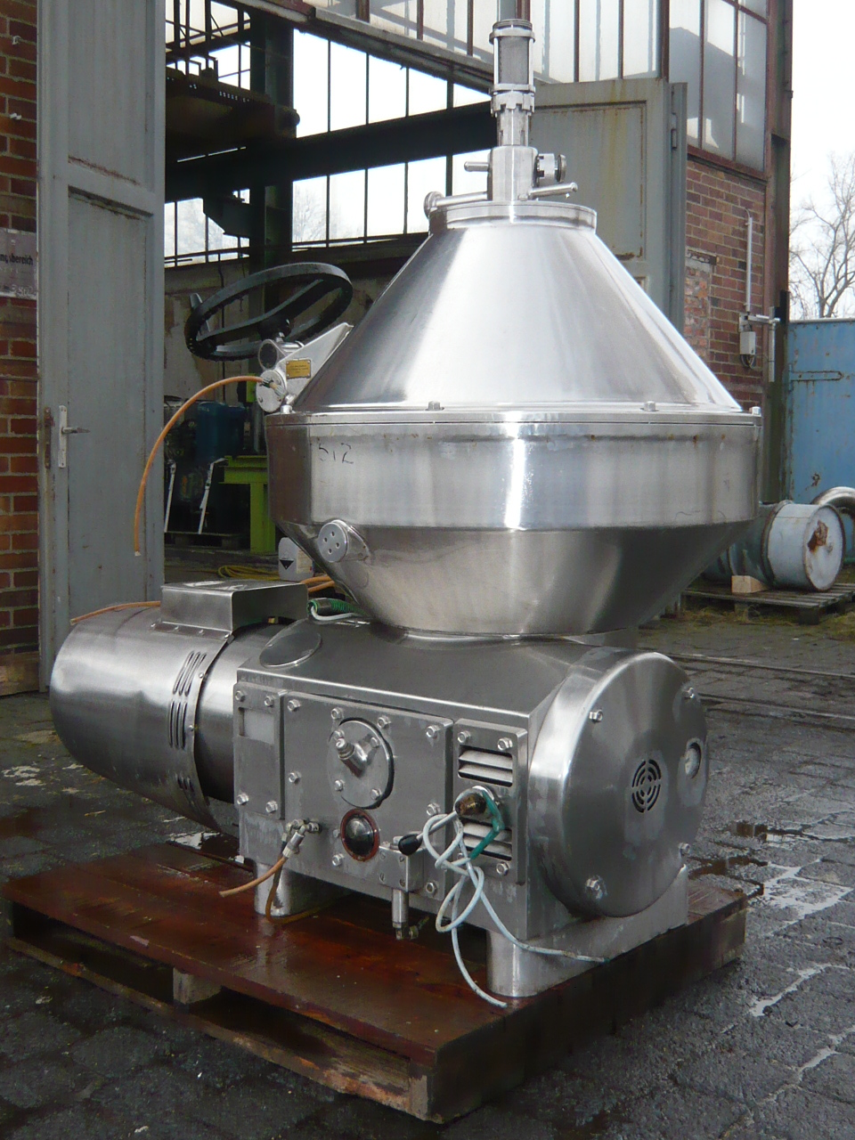 IPP# 47512, 22 kW (29.5 HP)  Stainless Steel Other  Centrifuge-Disc Bowl For Sale