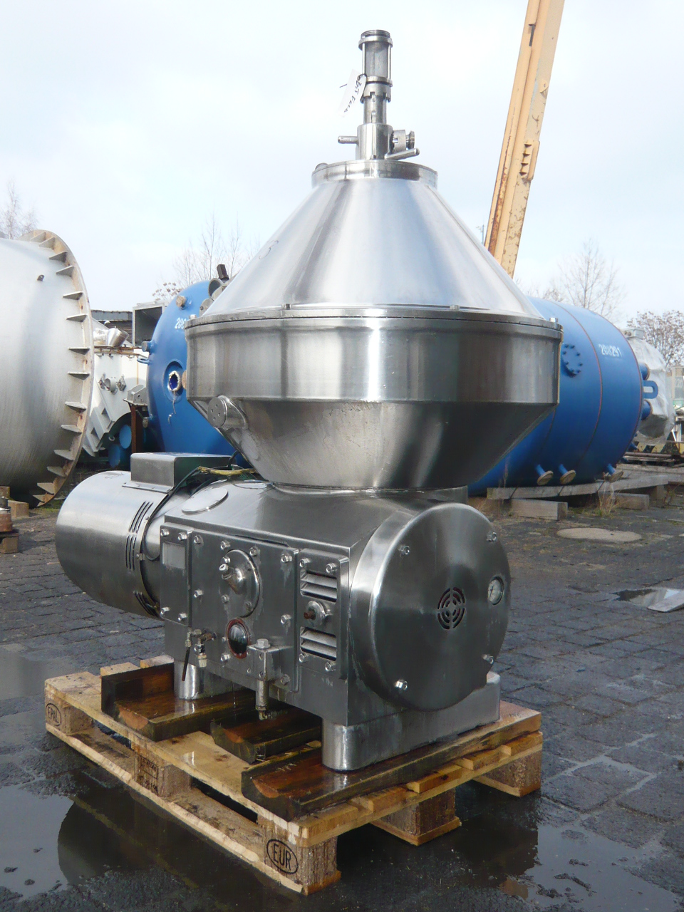 IPP# 47513, 22 kW (29.5 HP)  Stainless Steel Other  Centrifuge-Disc Bowl For Sale