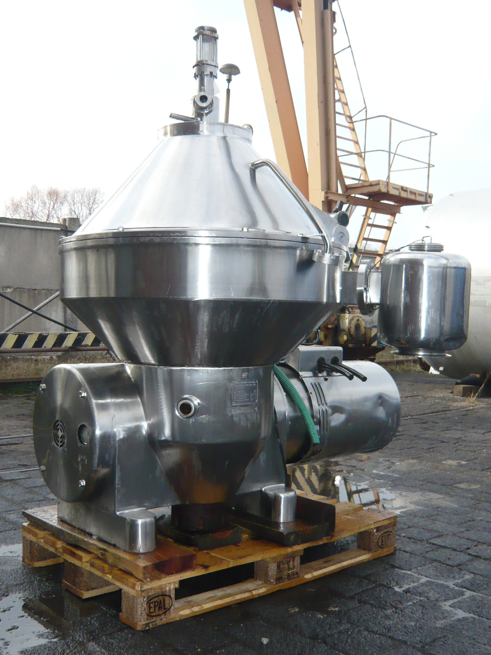 IPP# 47513, 22 kW (29.5 HP)  Stainless Steel Other  Centrifuge-Disc Bowl For Sale