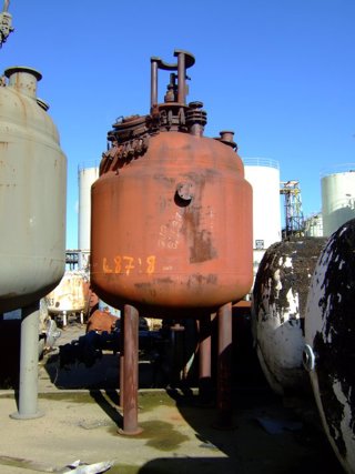 Unused Glasslined Batch-Type Agitated Reactor