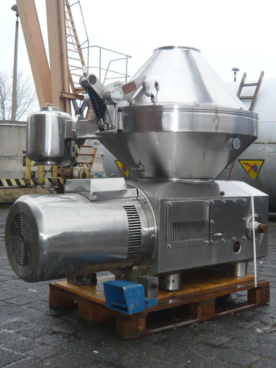 IPP# 49730, 37 kW (49.6 HP)  Stainless Steel Other  Centrifuge-Disc Bowl For Sale