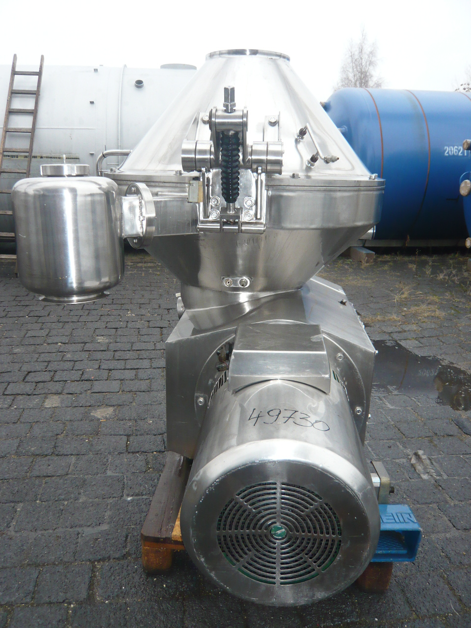 IPP# 49730, 37 kW (49.6 HP)  Stainless Steel Other  Centrifuge-Disc Bowl For Sale