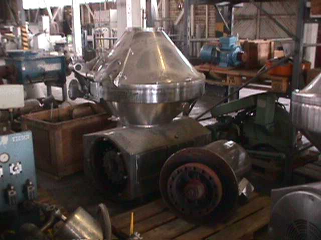 IPP# 49731, 35 kW (47 HP)  Stainless Steel Other  Centrifuge-Disc Bowl For Sale