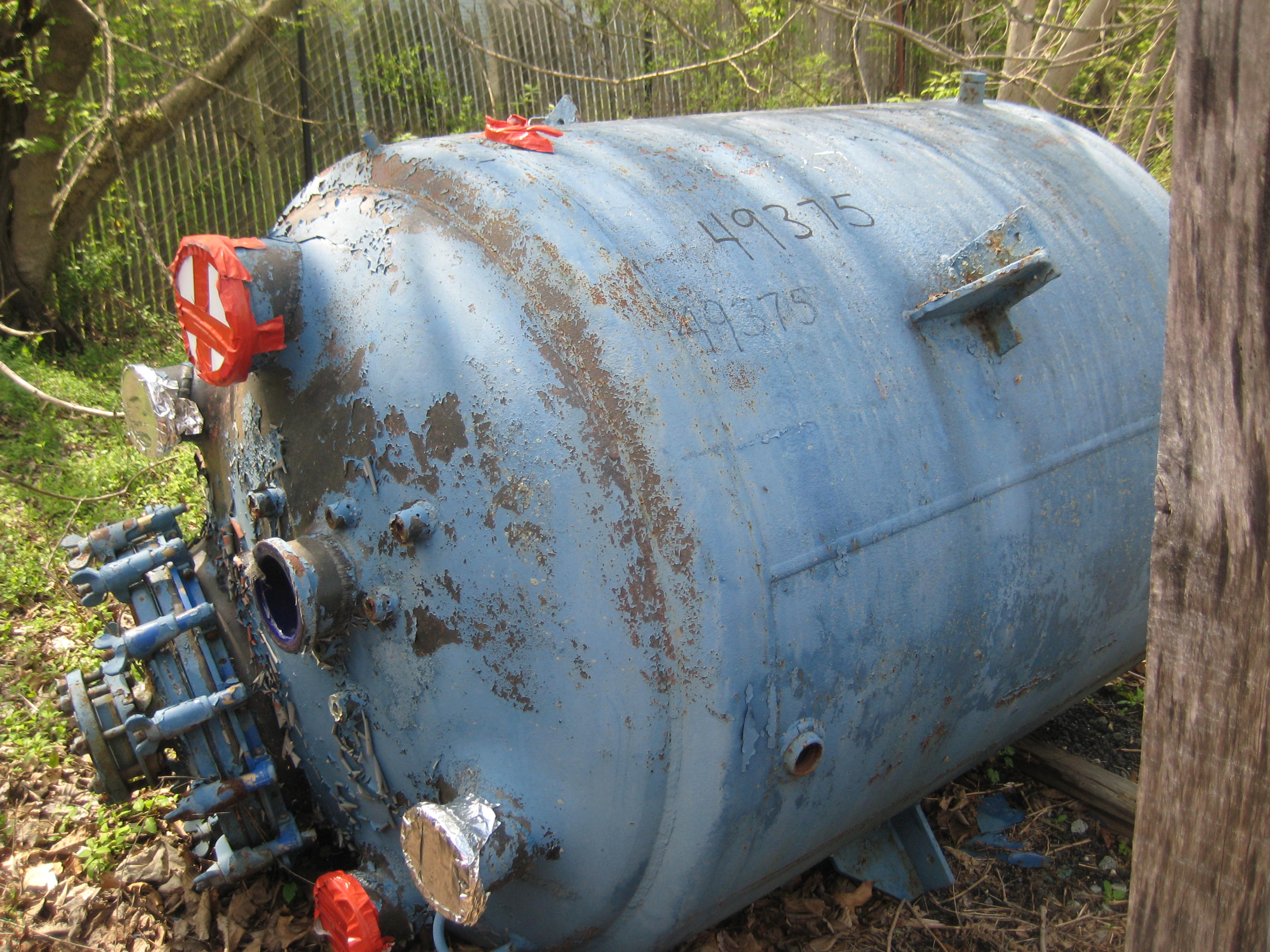 IPP# 49375, 1,514 L (400 gallons)  Glasslined Batch-Type Agitated Reactor For Sale