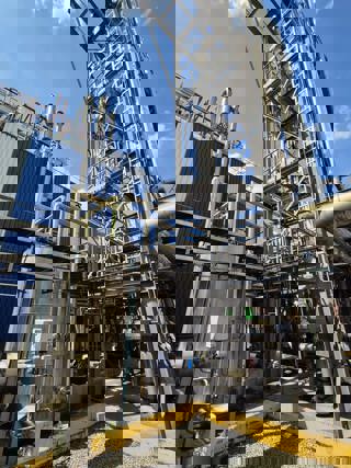 360 ton/day CO2 Liquefaction Plant