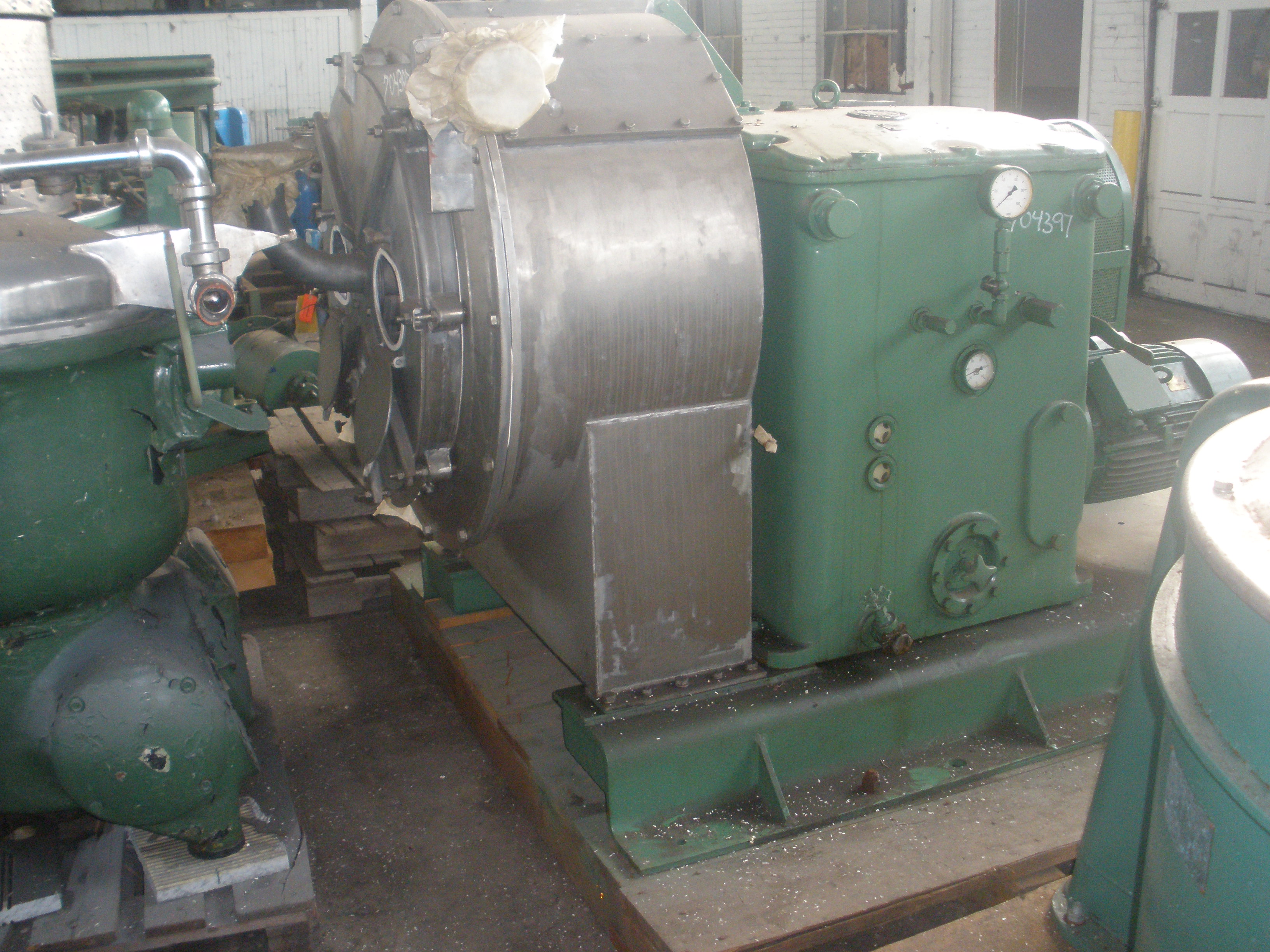 Stainless Steel 316 Krauss Maffei SV70 Centrifuge-Pusher - IPP# 704397