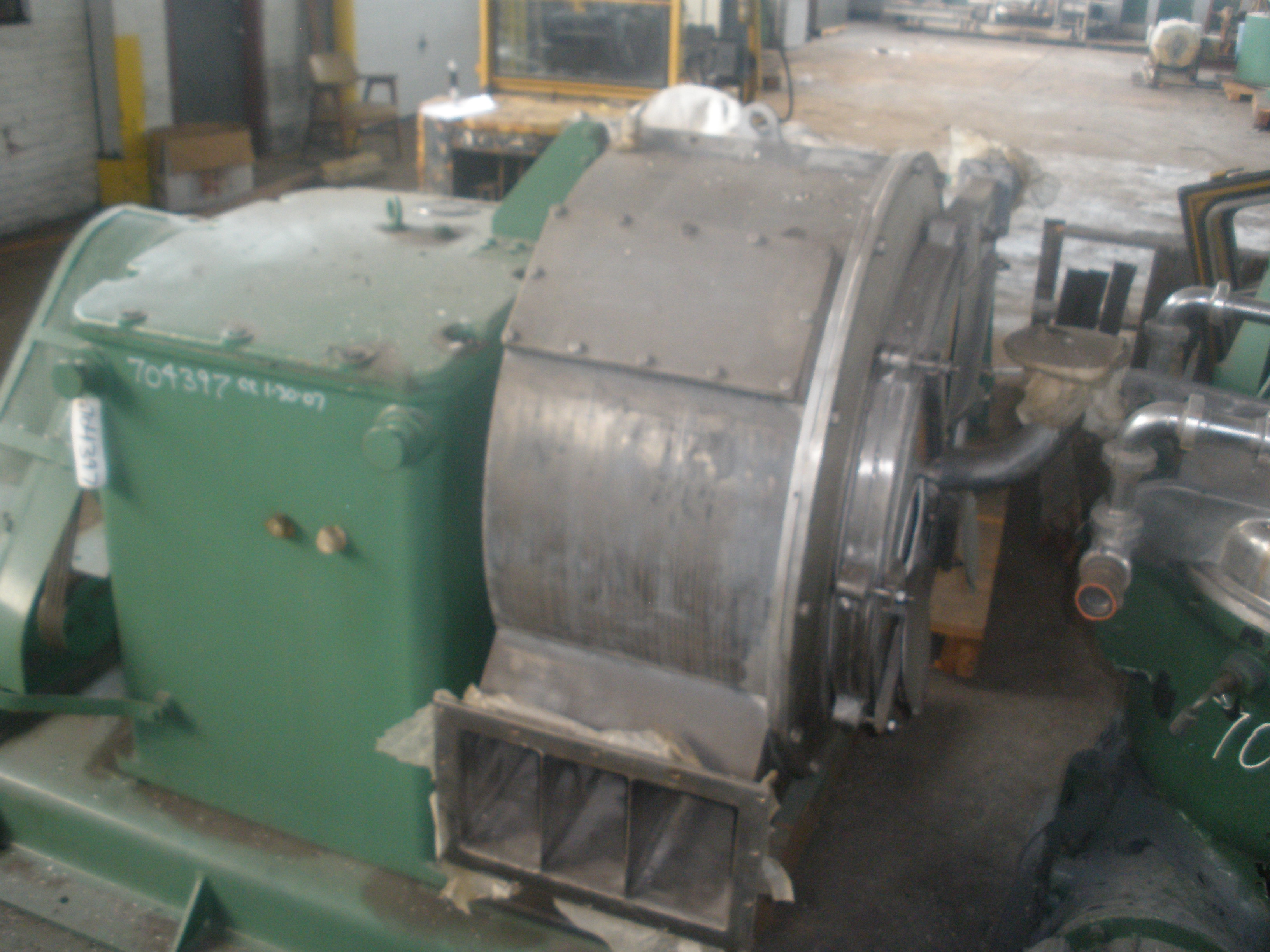 Stainless Steel 316 Krauss Maffei SV70 Centrifuge-Pusher - IPP# 704397