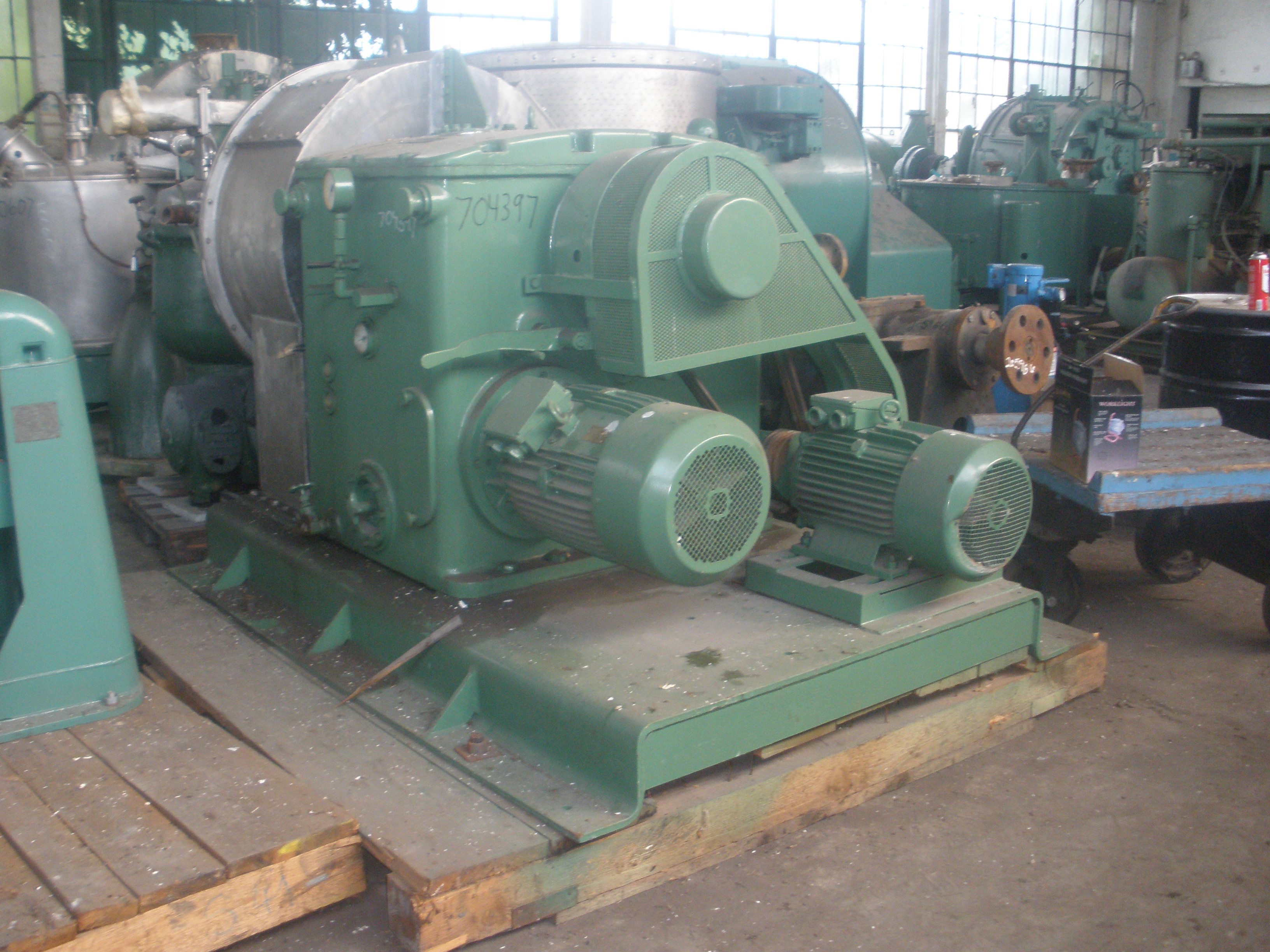 Stainless Steel 316 Krauss Maffei SV70 Centrifuge-Pusher - IPP# 704397