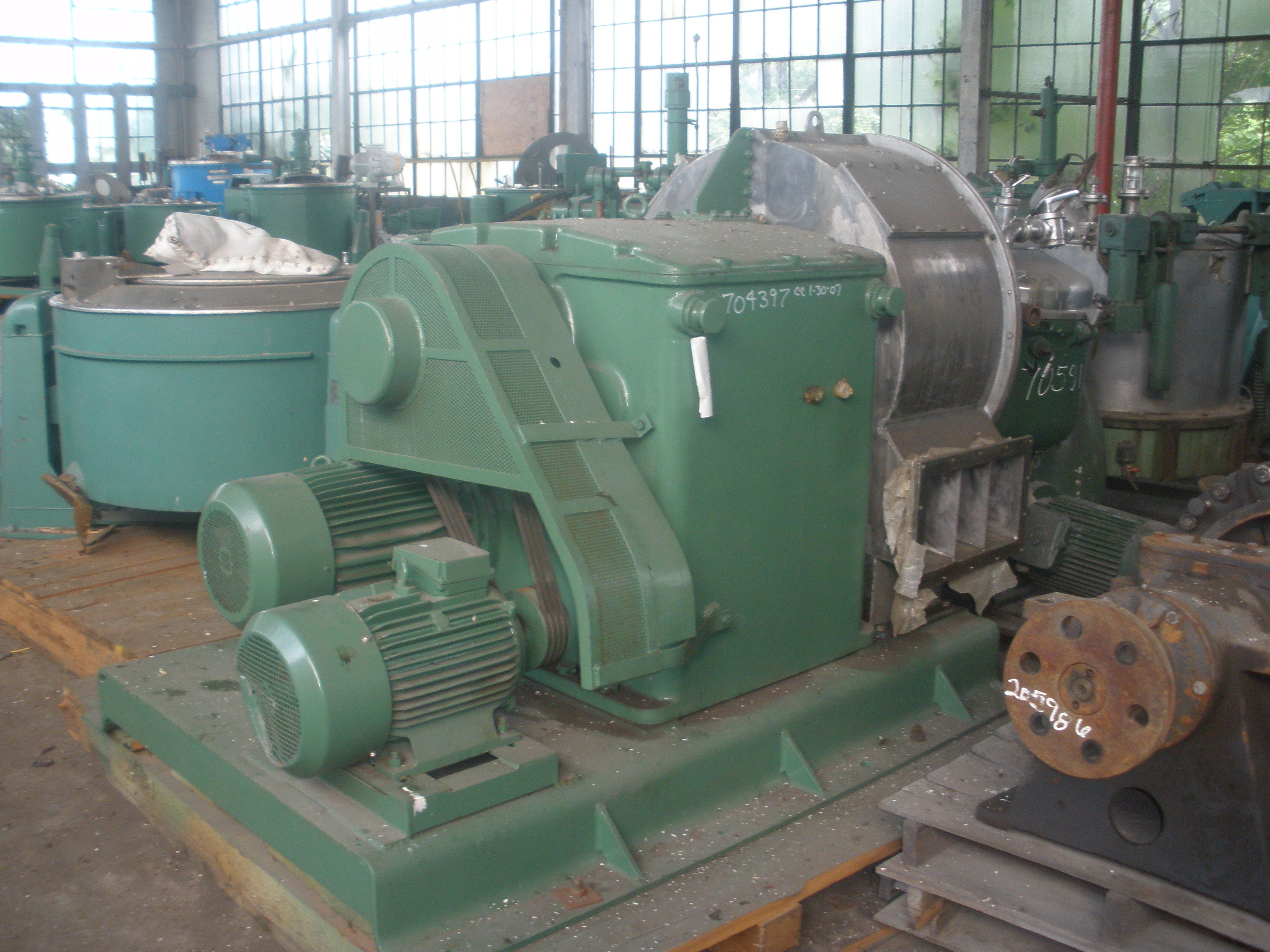Stainless Steel 316 Krauss Maffei SV70 Centrifuge-Pusher - IPP# 704397