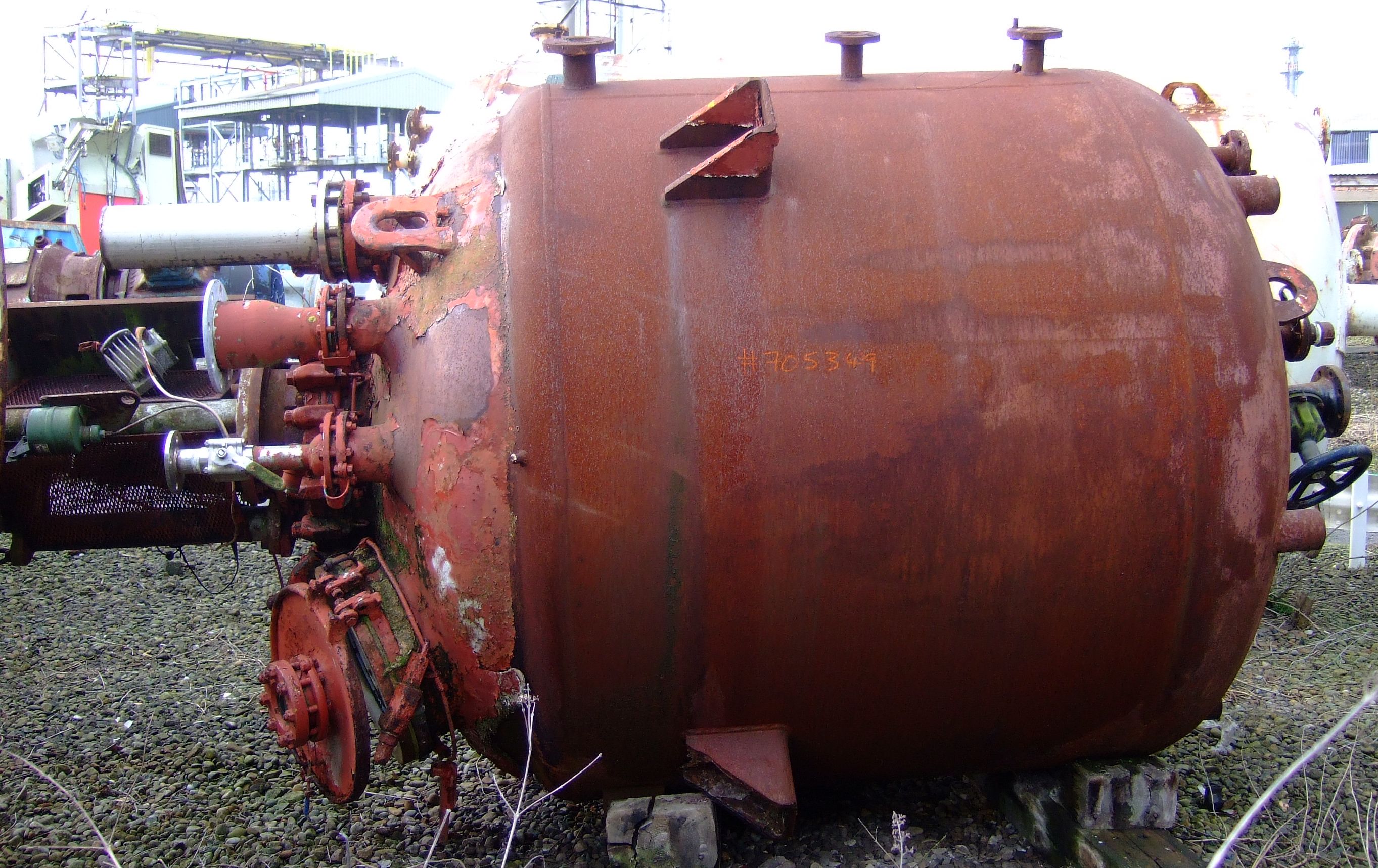 IPP# 705349, 4,000 L (1,057 gallons)  Glasslined Batch-Type Agitated Reactor For Sale