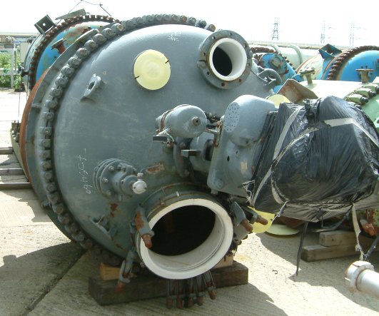 IPP# 705466, 2,270 L (599.7 gallons)  Glasslined Batch-Type Agitated Reactor For Sale