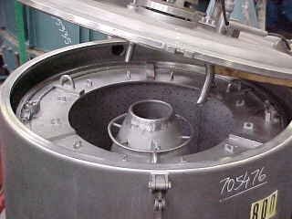 IPP# 705476, 800 mm (31.5 in)  Hastelloy - C4 Manual Discharge-Top Centrifuge-Basket For Sale