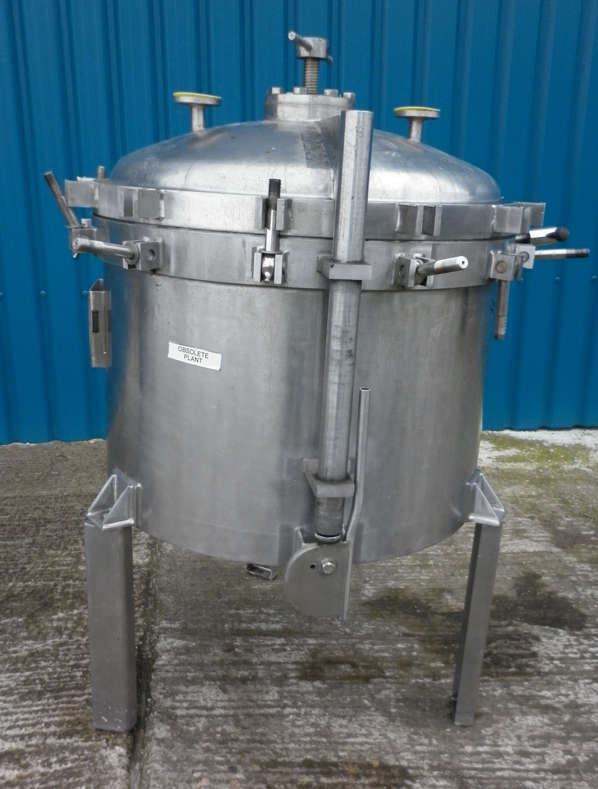 IPP# 705510, 7.3 m² (78.6 ft²)  Stainless Steel 316 Pressure Leaf Filter For Sale