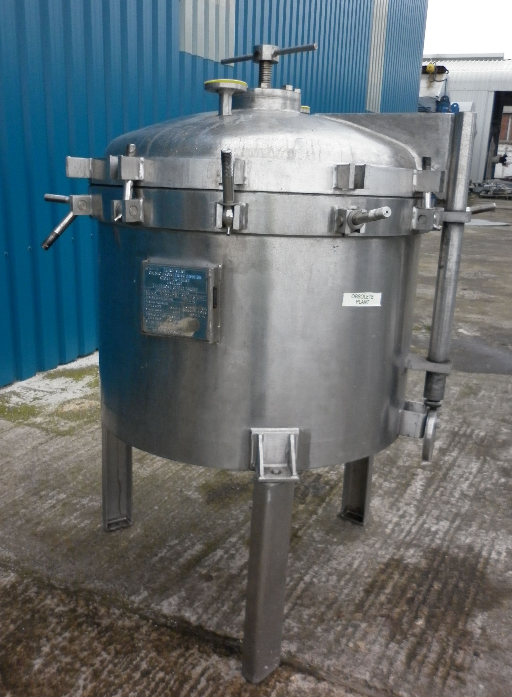 IPP# 705510, 7.3 m² (78.6 ft²)  Stainless Steel 316 Pressure Leaf Filter For Sale