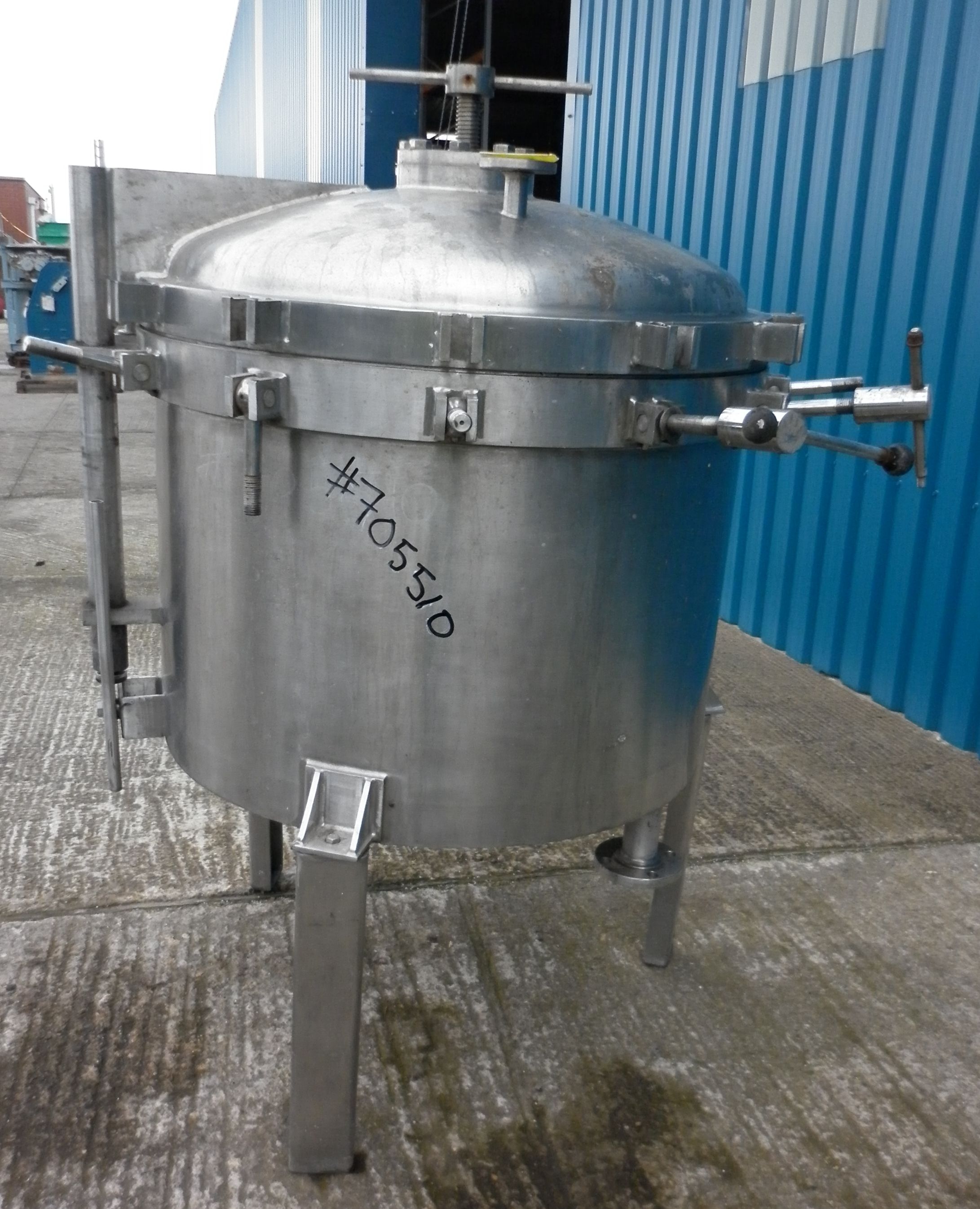 IPP# 705510, 7.3 m² (78.6 ft²)  Stainless Steel 316 Pressure Leaf Filter For Sale