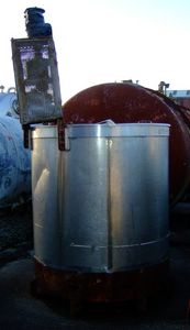 IPP# 705519, 1,850 L (488.7 gallons)  Stainless Steel 316  Tank For Sale