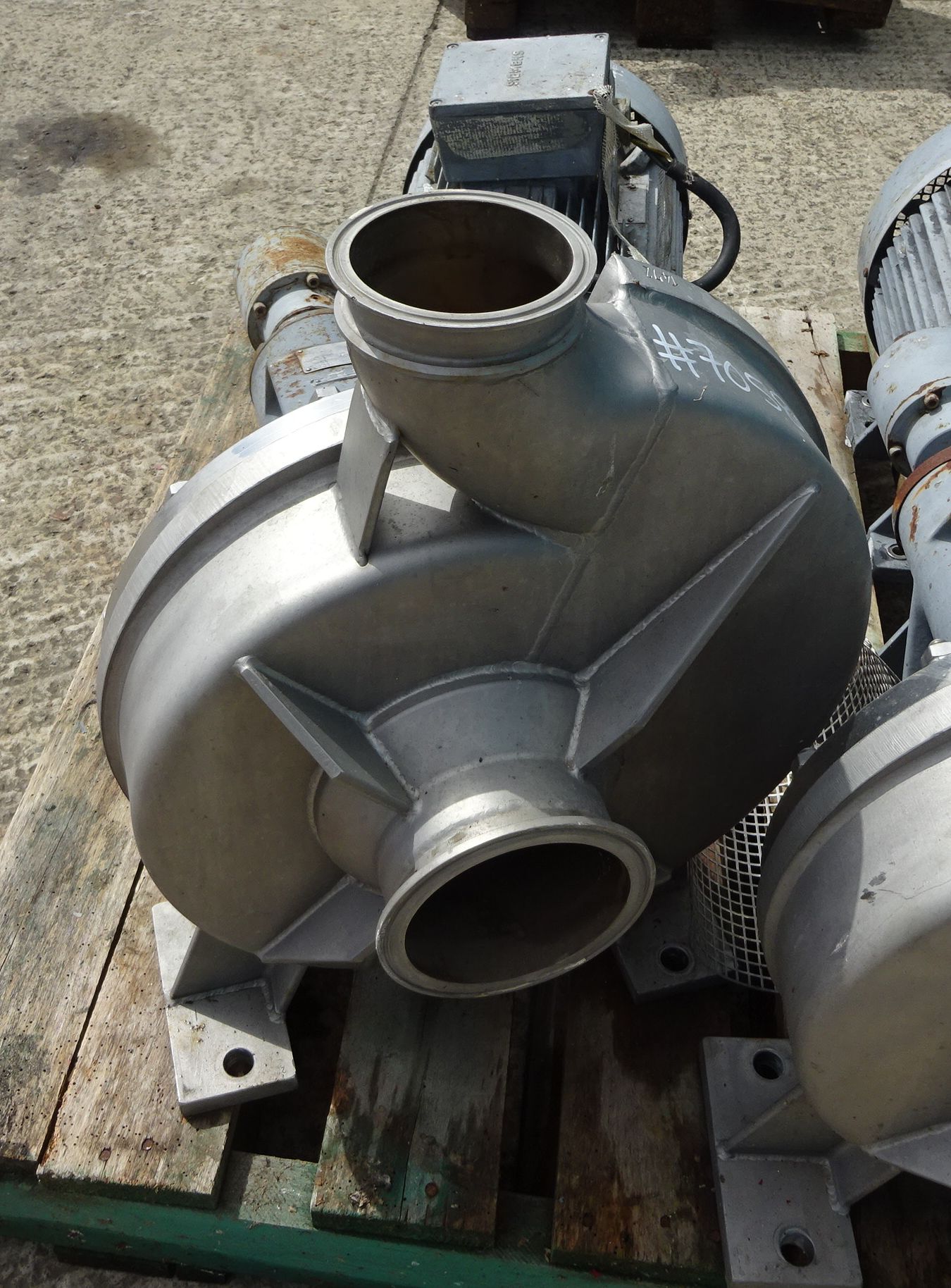 IPP# 705847, 160 m3/h (704.5 GPM)  Stainless Steel 316 Centrifugal Pump For Sale