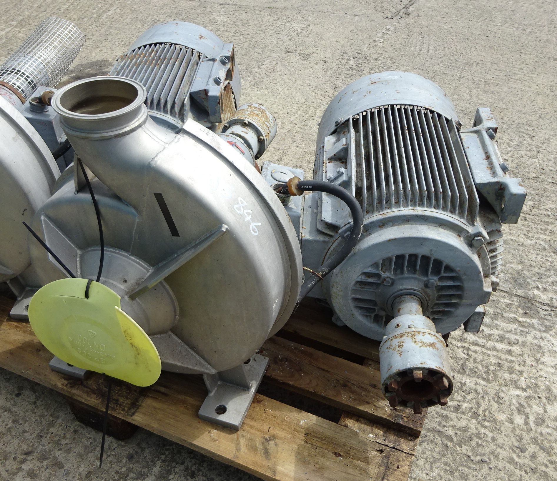 IPP# 705846, 130 m3/h (572.4 GPM)  Stainless Steel 316 Centrifugal Pump For Sale