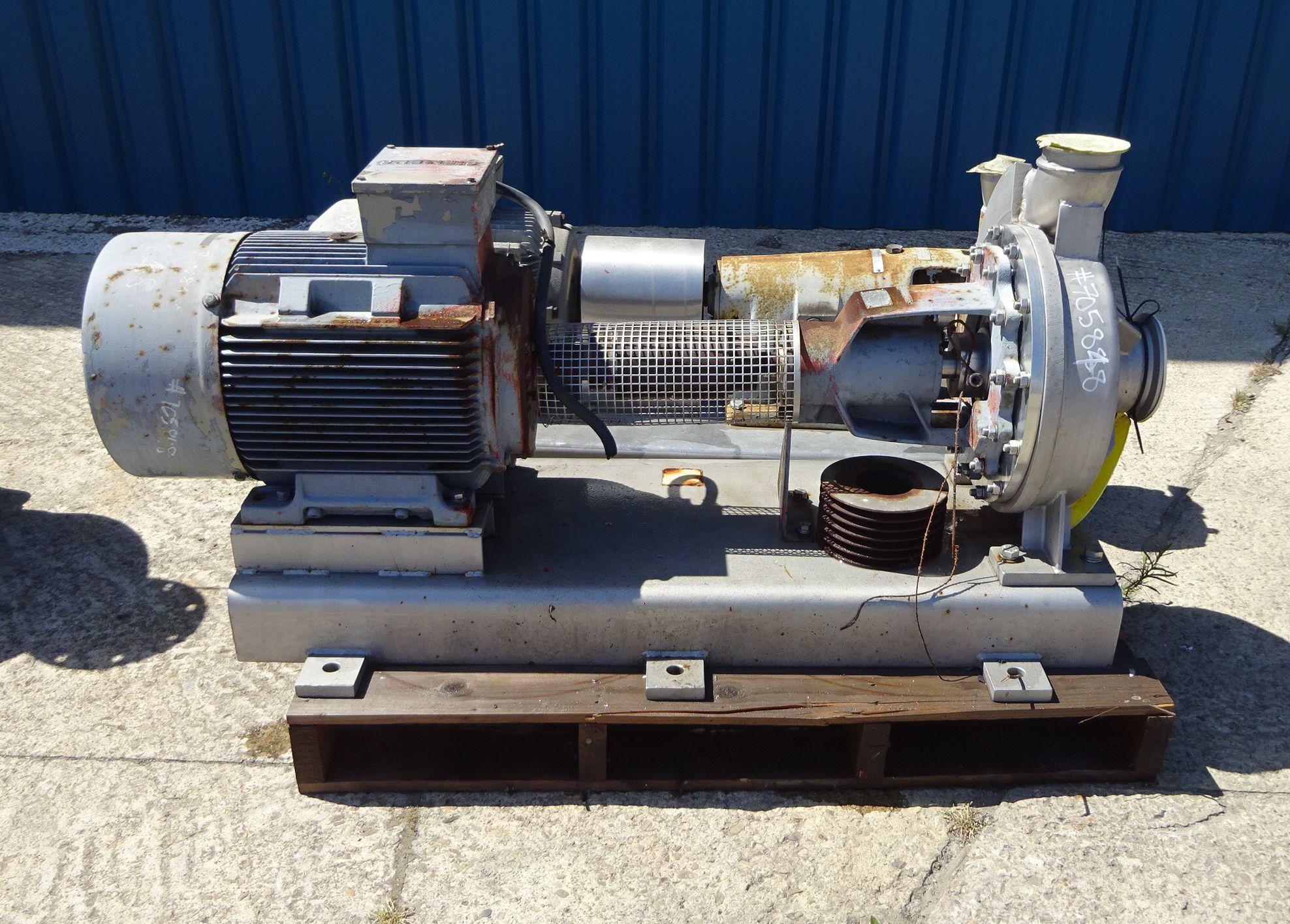 IPP# 705848, 130 m3/h (572.4 GPM)  Stainless Steel 316 Centrifugal Pump For Sale