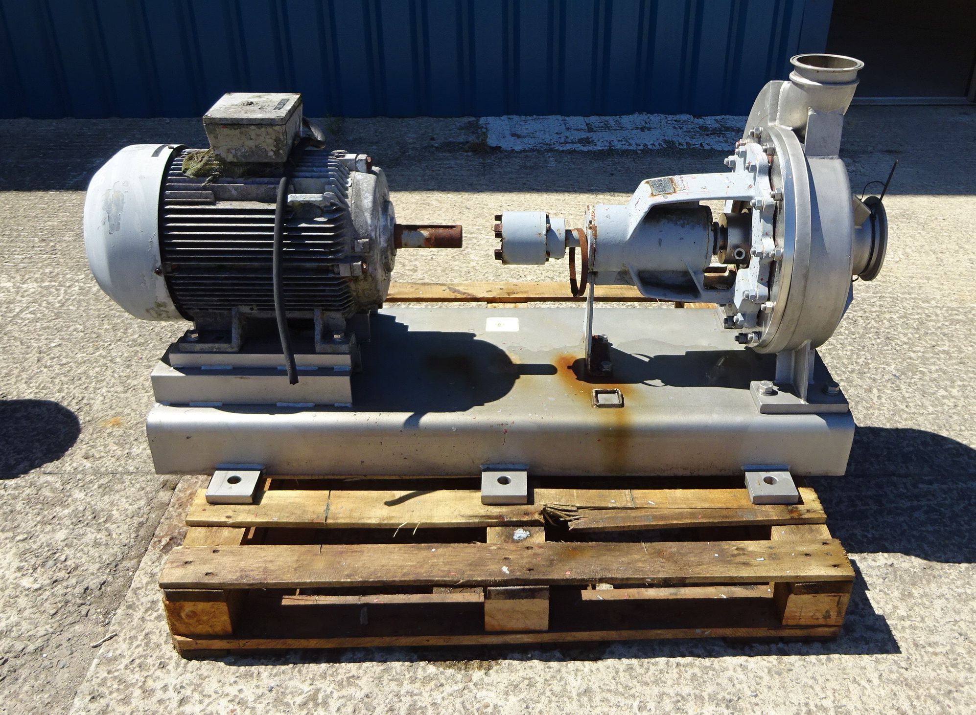 IPP# 705849, 160 m3/h (704.5 GPM)  Stainless Steel 316 Centrifugal Pump For Sale