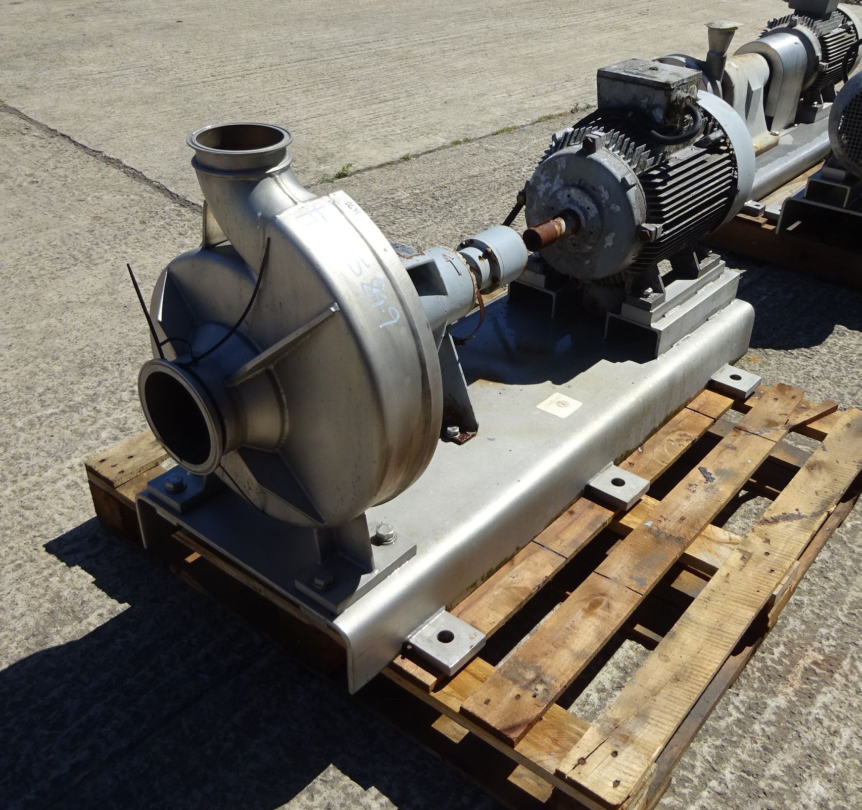 IPP# 705849, 160 m3/h (704.5 GPM)  Stainless Steel 316 Centrifugal Pump For Sale