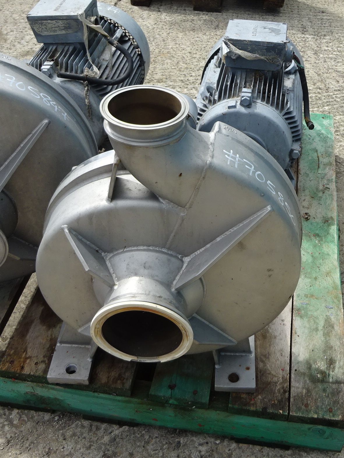 IPP# 705850, 130 m3/h (572.4 GPM)  Stainless Steel 316 Centrifugal Pump For Sale