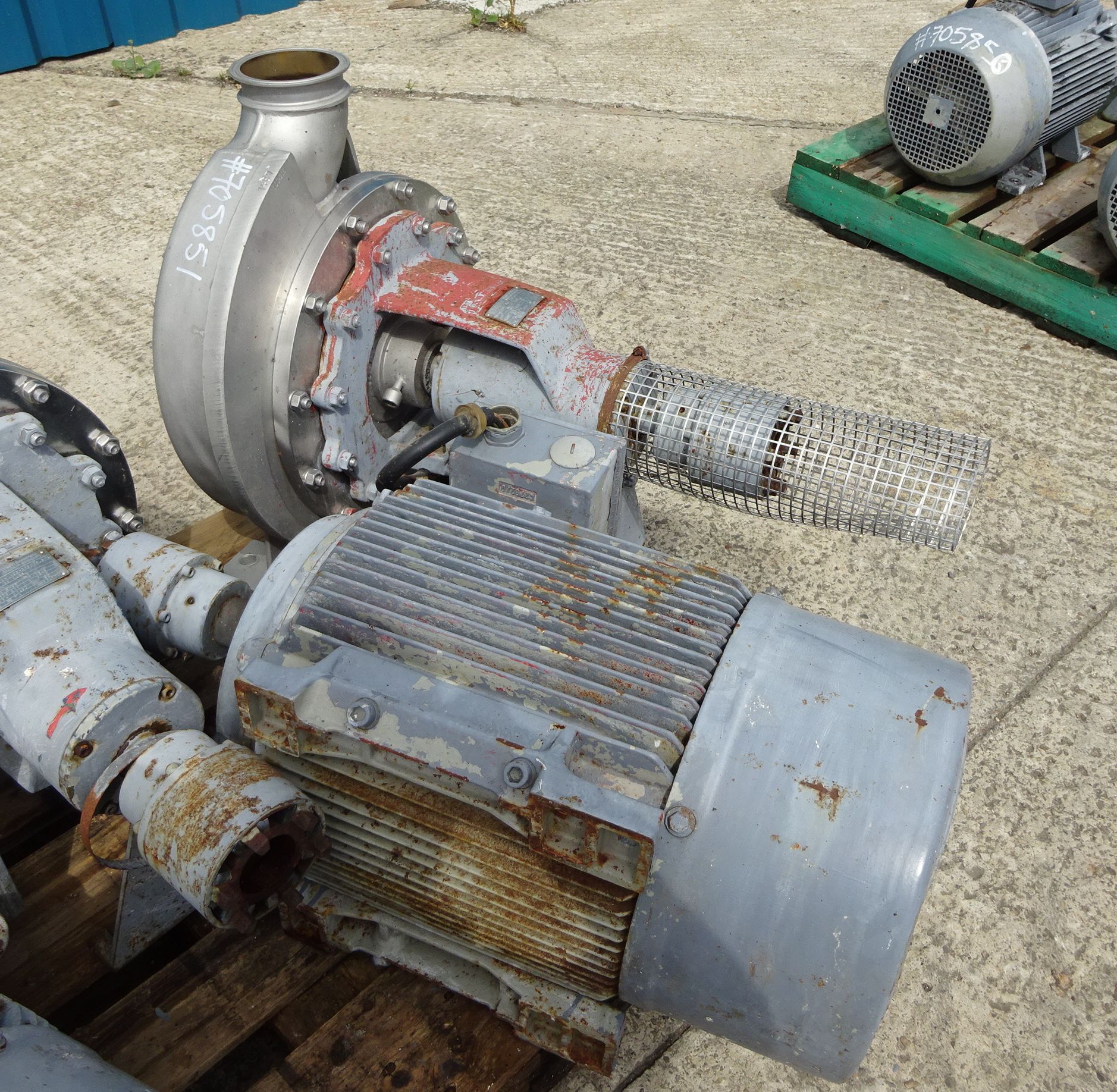 IPP# 705851, 130 m3/h (572.4 GPM)  Stainless Steel 316 Centrifugal Pump For Sale