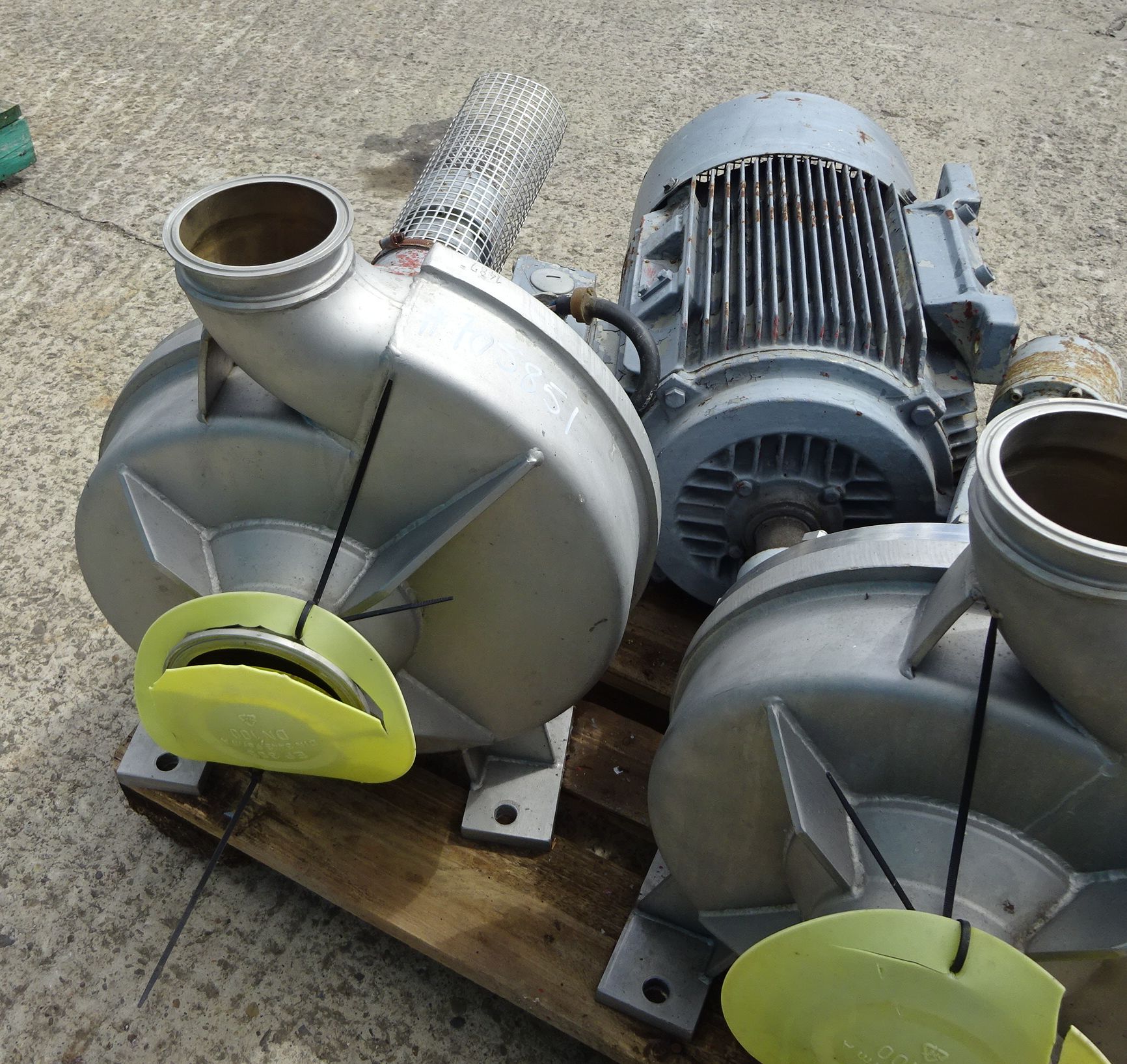 IPP# 705851, 130 m3/h (572.4 GPM)  Stainless Steel 316 Centrifugal Pump For Sale