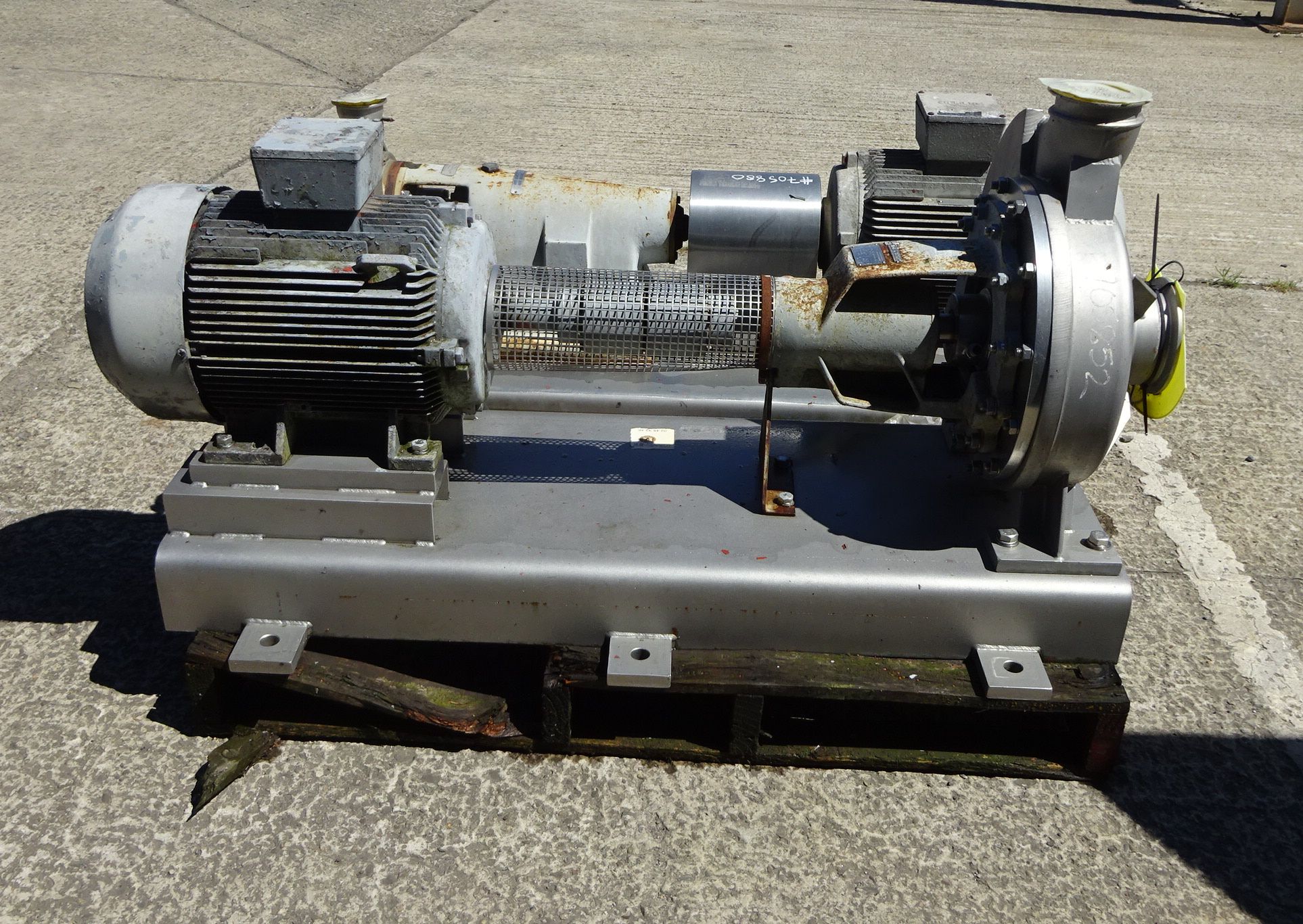 IPP# 705852, 160 m3/h (704.5 GPM)  Stainless Steel 316 Centrifugal Pump For Sale