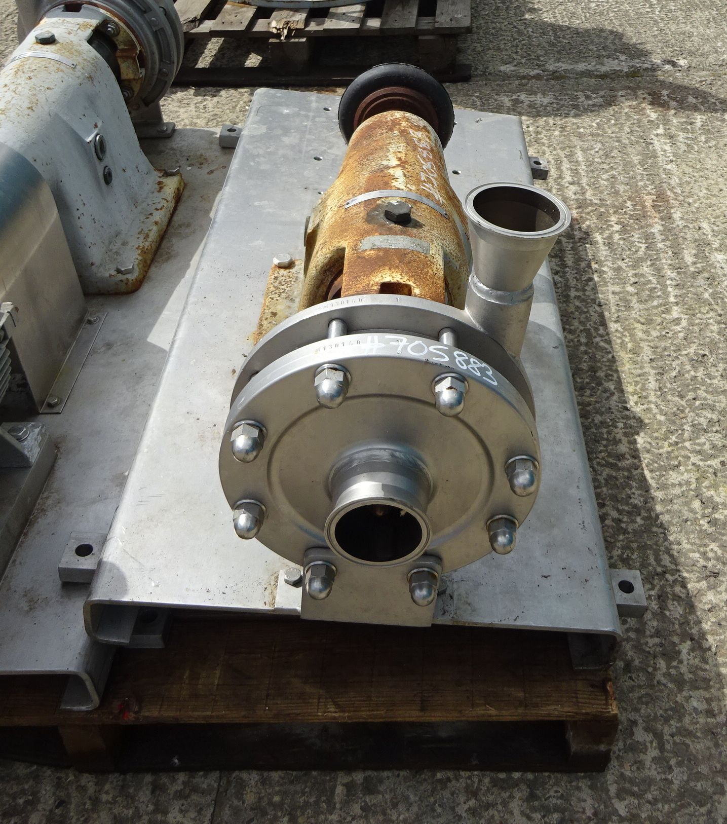 IPP# 705883, 35.7 m3/h (157 GPM)  Stainless Steel 316 Centrifugal Pump For Sale