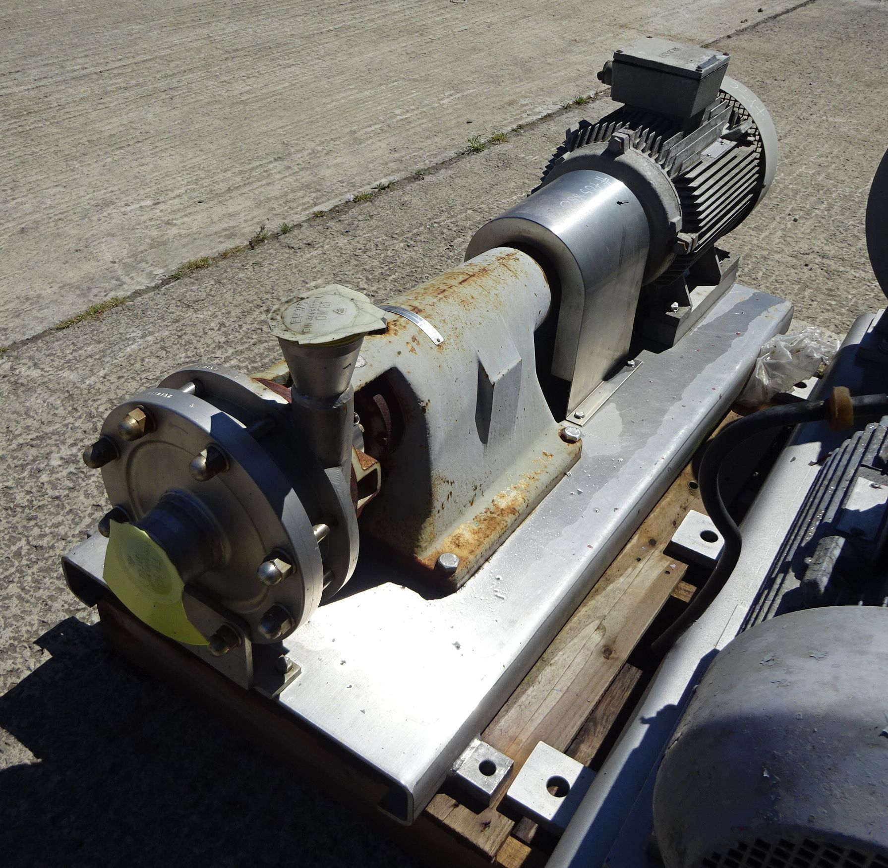 IPP# 705880, 35.7 m3/h (157 GPM)  Stainless Steel 316 Centrifugal Pump For Sale