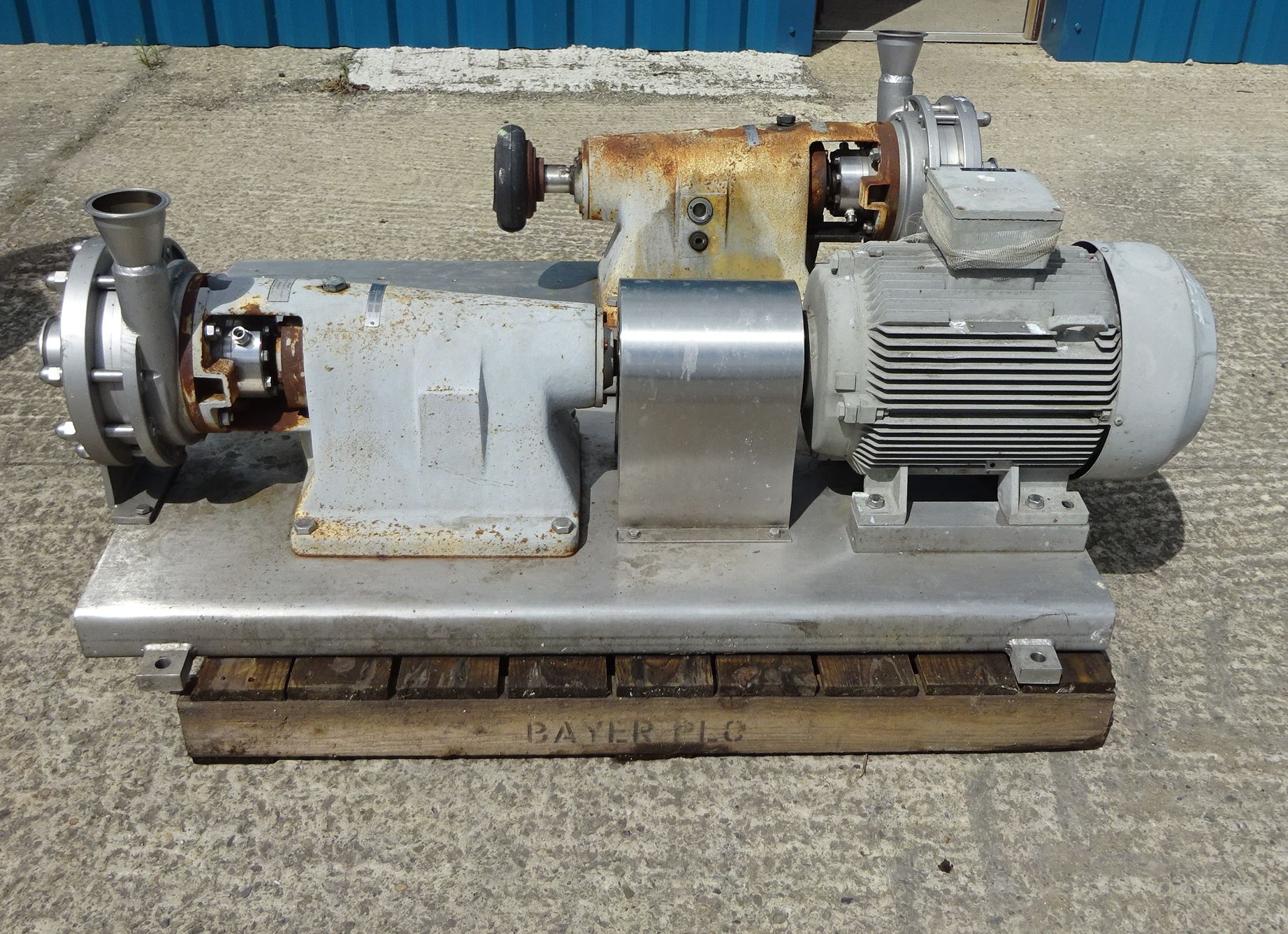 IPP# 705882, 35.7 m3/h (157 GPM)  Stainless Steel 316 Centrifugal Pump For Sale