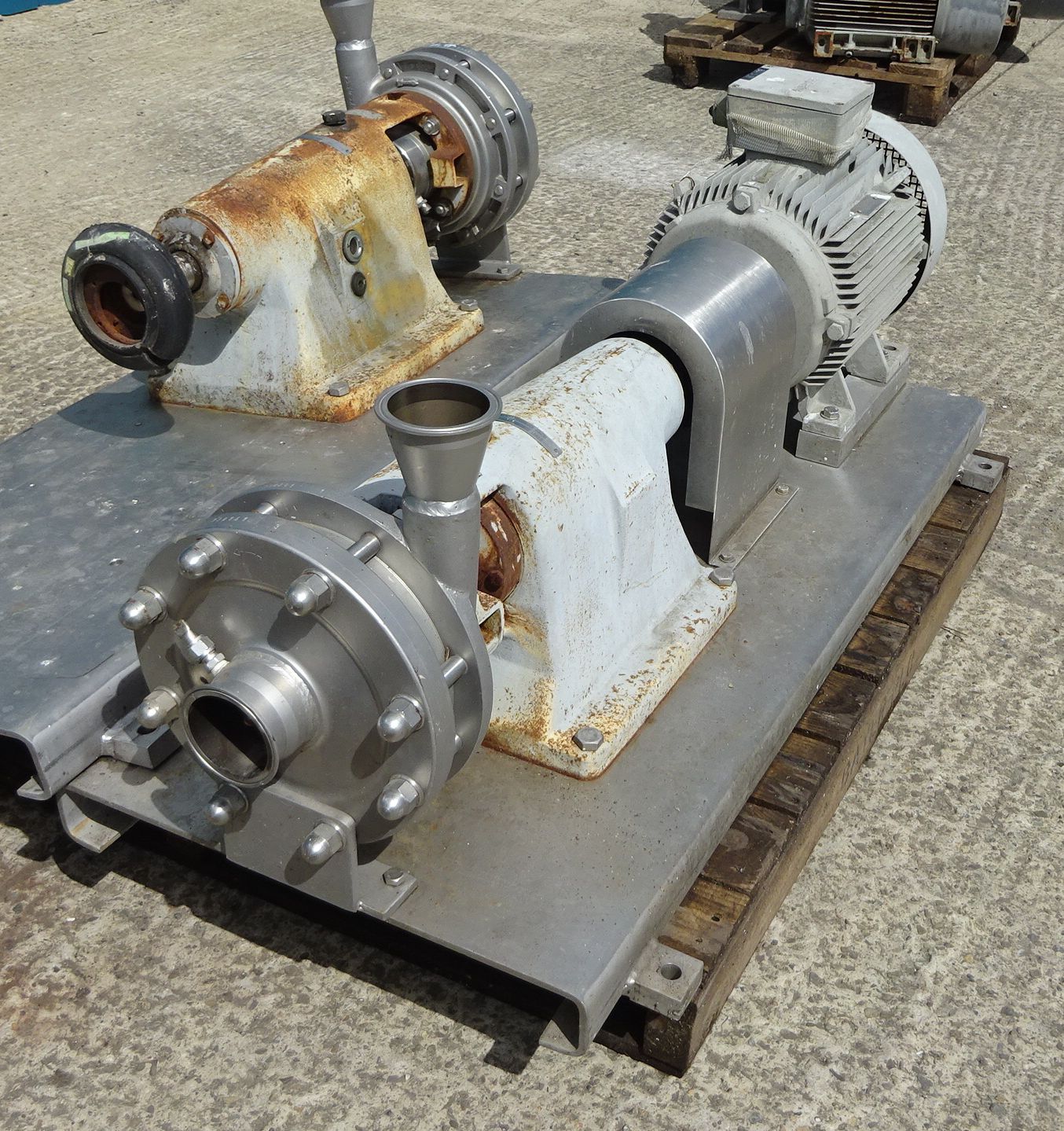 IPP# 705882, 35.7 m3/h (157 GPM)  Stainless Steel 316 Centrifugal Pump For Sale