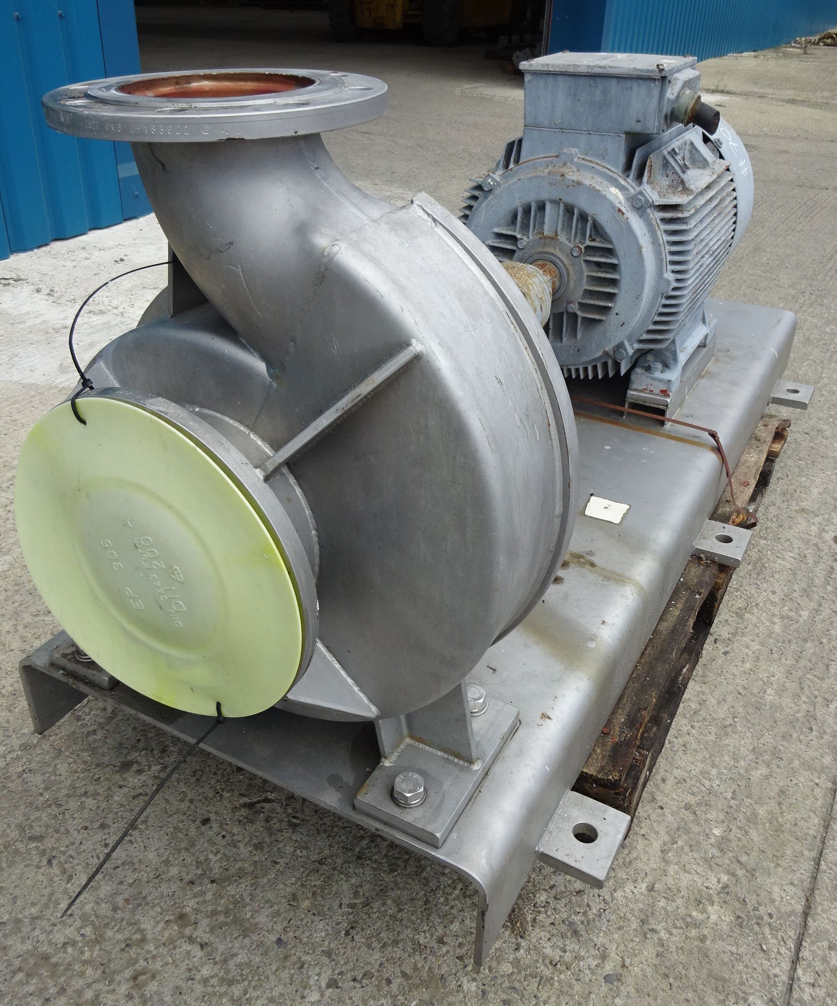 IPP# 705887, 224.9 m3/h (990 GPM)  Stainless Steel 316 Centrifugal Pump For Sale