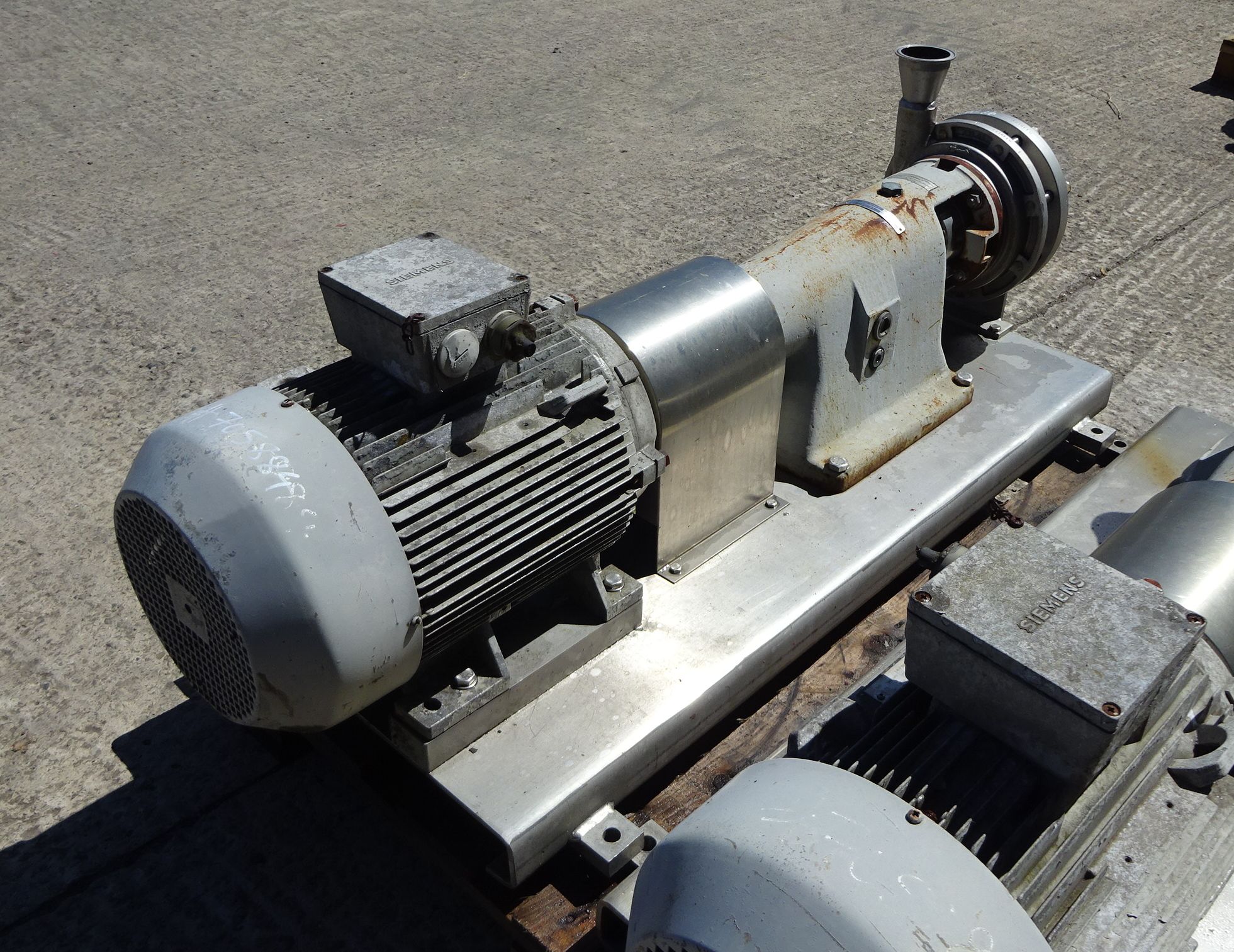 IPP# 705884, 35.7 m3/h (157 GPM)  Stainless Steel 316 Centrifugal Pump For Sale