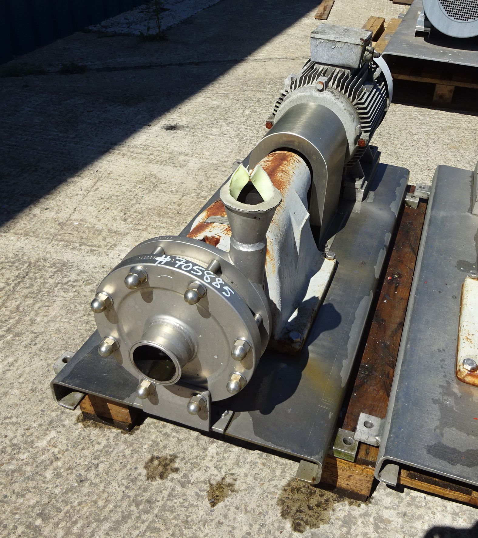 IPP# 705885, 35.7 m3/h (157 GPM)  Stainless Steel 316 Centrifugal Pump For Sale