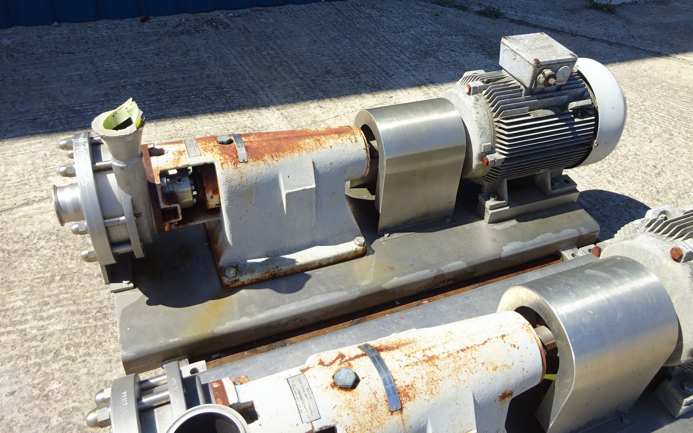 IPP# 705885, 35.7 m3/h (157 GPM)  Stainless Steel 316 Centrifugal Pump For Sale