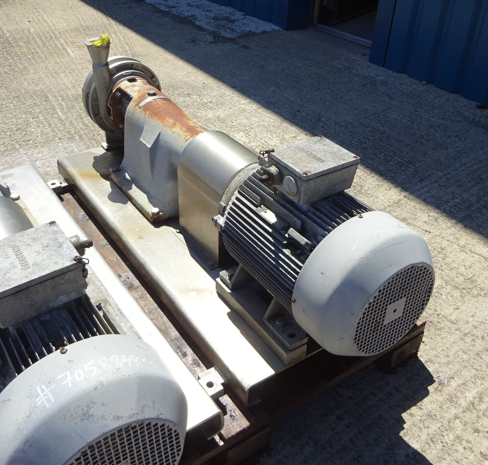 IPP# 705885, 35.7 m3/h (157 GPM)  Stainless Steel 316 Centrifugal Pump For Sale