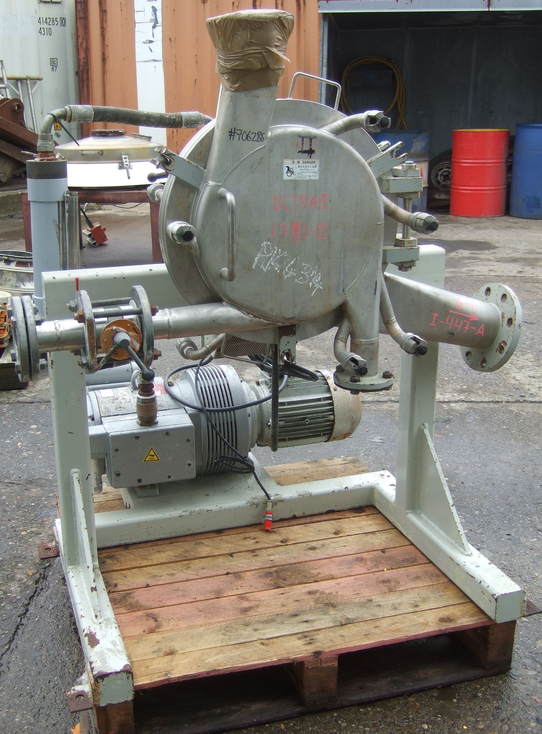 IPP# 706288, 400 mm (15.7 in)  Stainless Steel 304 Rotary Screener For Sale