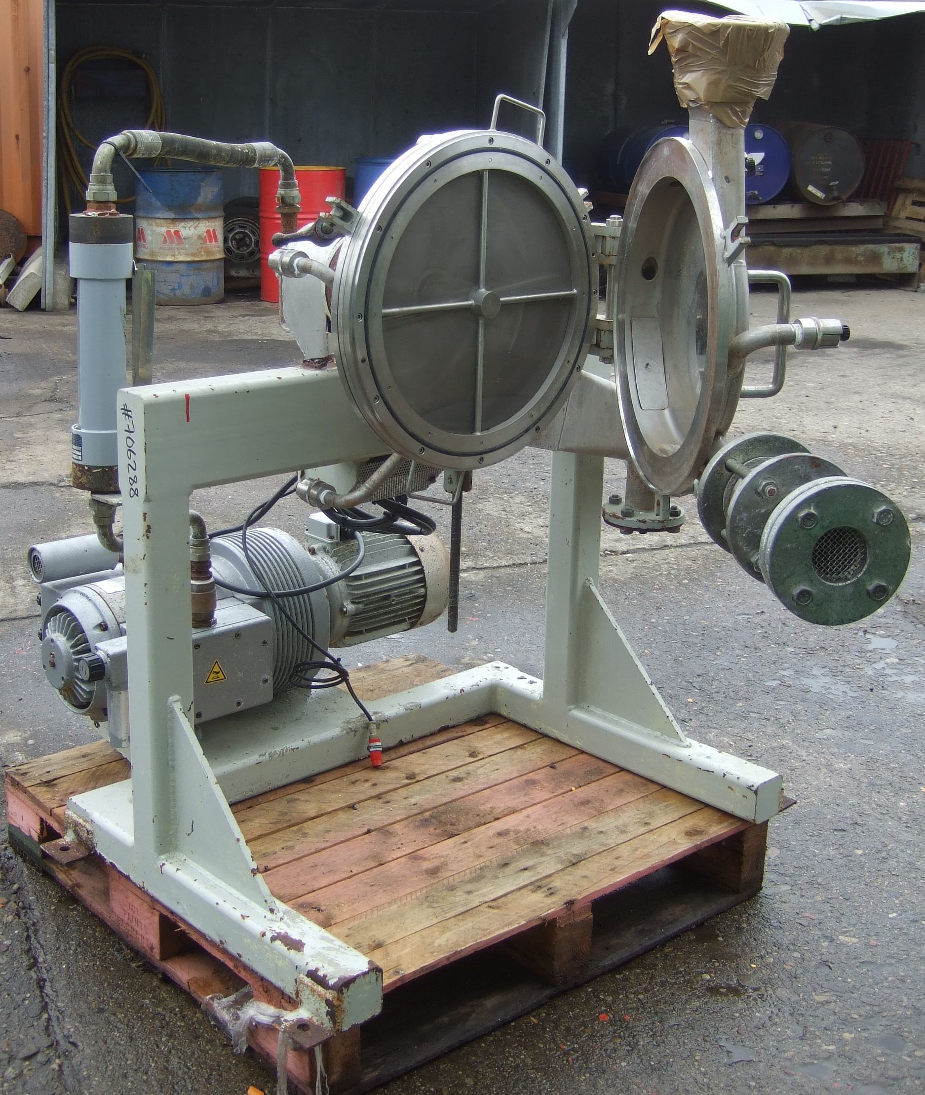 IPP# 706288, 400 mm (15.7 in)  Stainless Steel 304 Rotary Screener For Sale