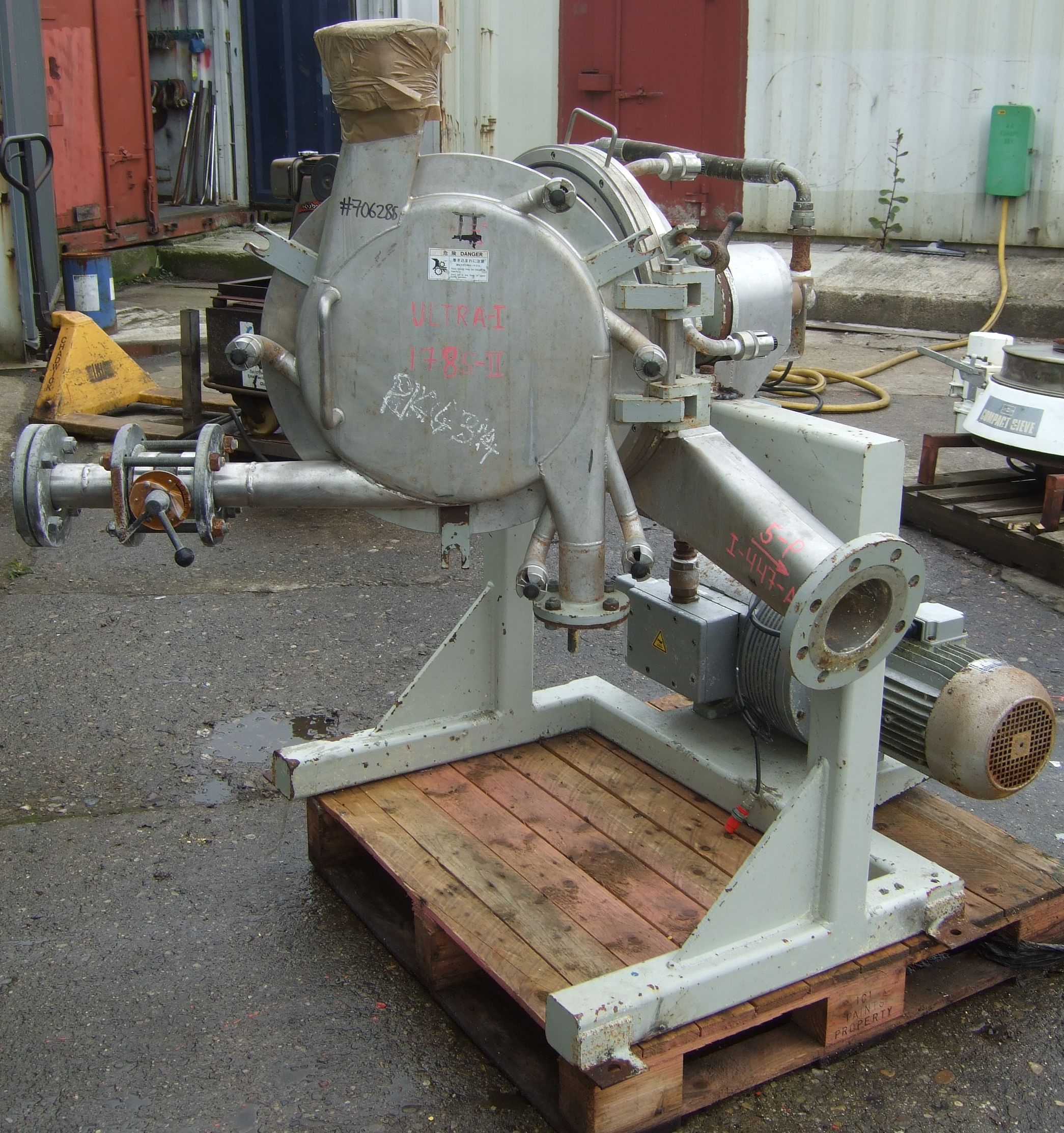 IPP# 706288, 400 mm (15.7 in)  Stainless Steel 304 Rotary Screener For Sale